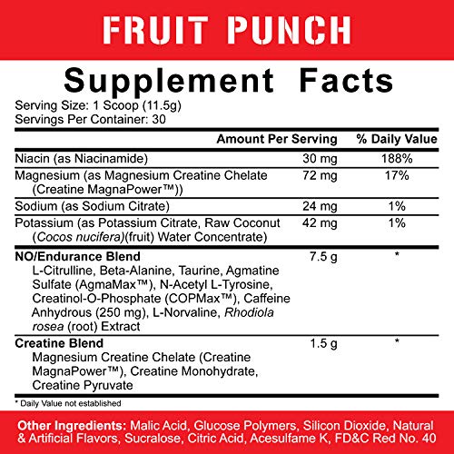 5% Nutrition Rich Piana Kill It Pre Workout Powder w/Creatine, Jitter-Free Caffeine 5% NutritionAu supplements