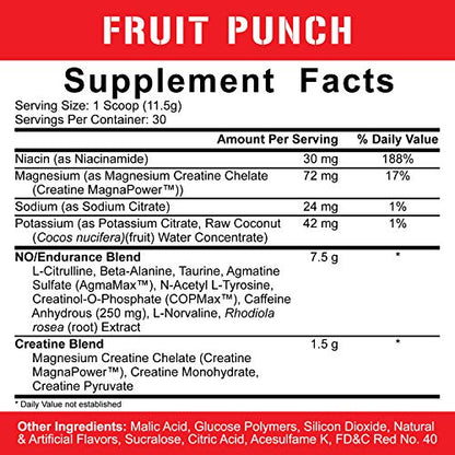 5% Nutrition Rich Piana Kill It Pre Workout Powder w/Creatine, Jitter-Free Caffeine 5% NutritionUS supplements