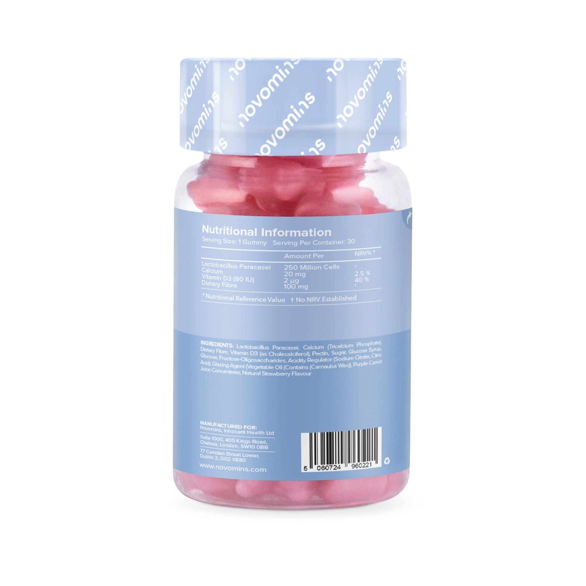 Kids Probiotic Gummies – Probiotics for Children – Kids Kind Tummy Gummies novominsUS supplements