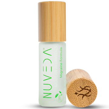 NUVEDA® Advanced Migraine Formula - All Natural Headache Stick | Modern Ayurvedic, Roll On Stick | Therapeutic Grade Essential Oil Aromatherapy | Made in USA NUVEDAAu supplements