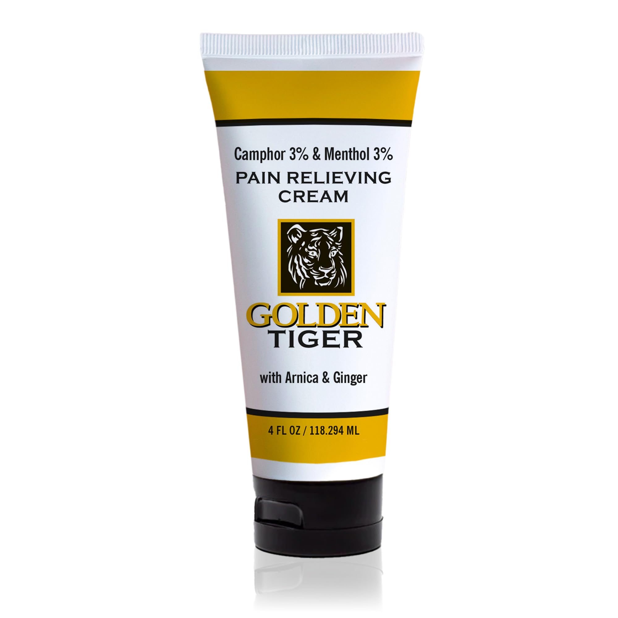 Golden Tiger Pain Relief Cream - 4 oz Tube Golden TigerAu supplements