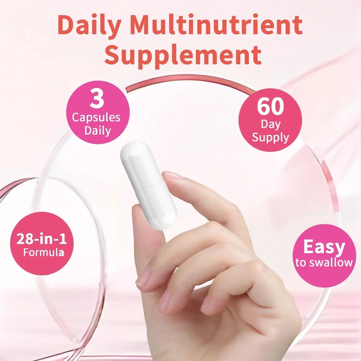 RindTi Multivitamin for Women 50+, Daily Women 50+ Multi-Vitamin with Vitamins A, B,C, E for Energy, & Bone & Immune & Skin& Hair Support, 90 ct RindTiAu supplements