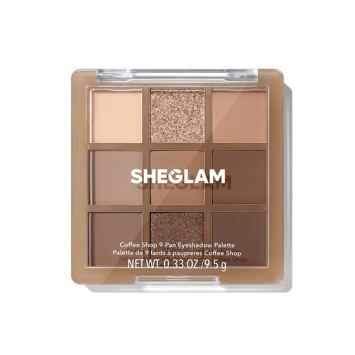 SHEGLAM Eyeshadow Palette 9-Color Ultra-pigmented Shimmer & Matte Shades, Vegan & Cruelty-free-Coffee Shop SHEGLAMAu supplements