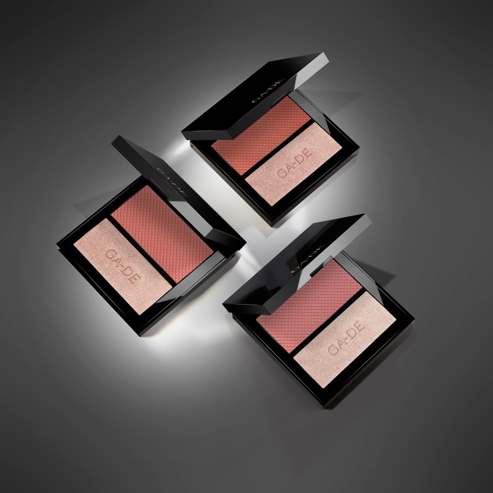 GA-DE Velveteen Blush and Shimmer Duet, 50 - Formulated with Micronized Pearls and Pigments for Sculpting Face and Décolleté - Paraben-Free - 0.26 oz GA-DEAu supplements
