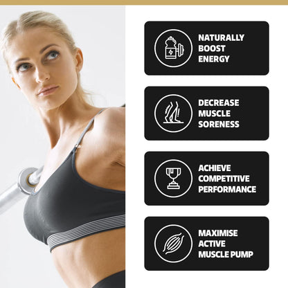 MetCon Power Pre-Pump Nitric Oxide Booster - Pre-Workout Supplement - Increase Blood MetConUS supplements