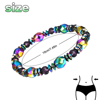 AGSIXZLAN 3pcs Adjustable Lymph Drainage Carnelian Magnetic Bracelet,Slimming Magnetic AGSIXZLANUS supplements