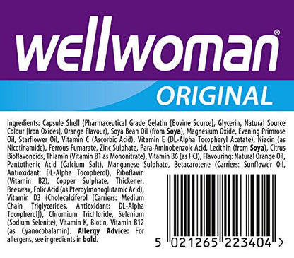 Vitabiotics Wellwoman Original - 90 Capsules WellwomanUS supplements