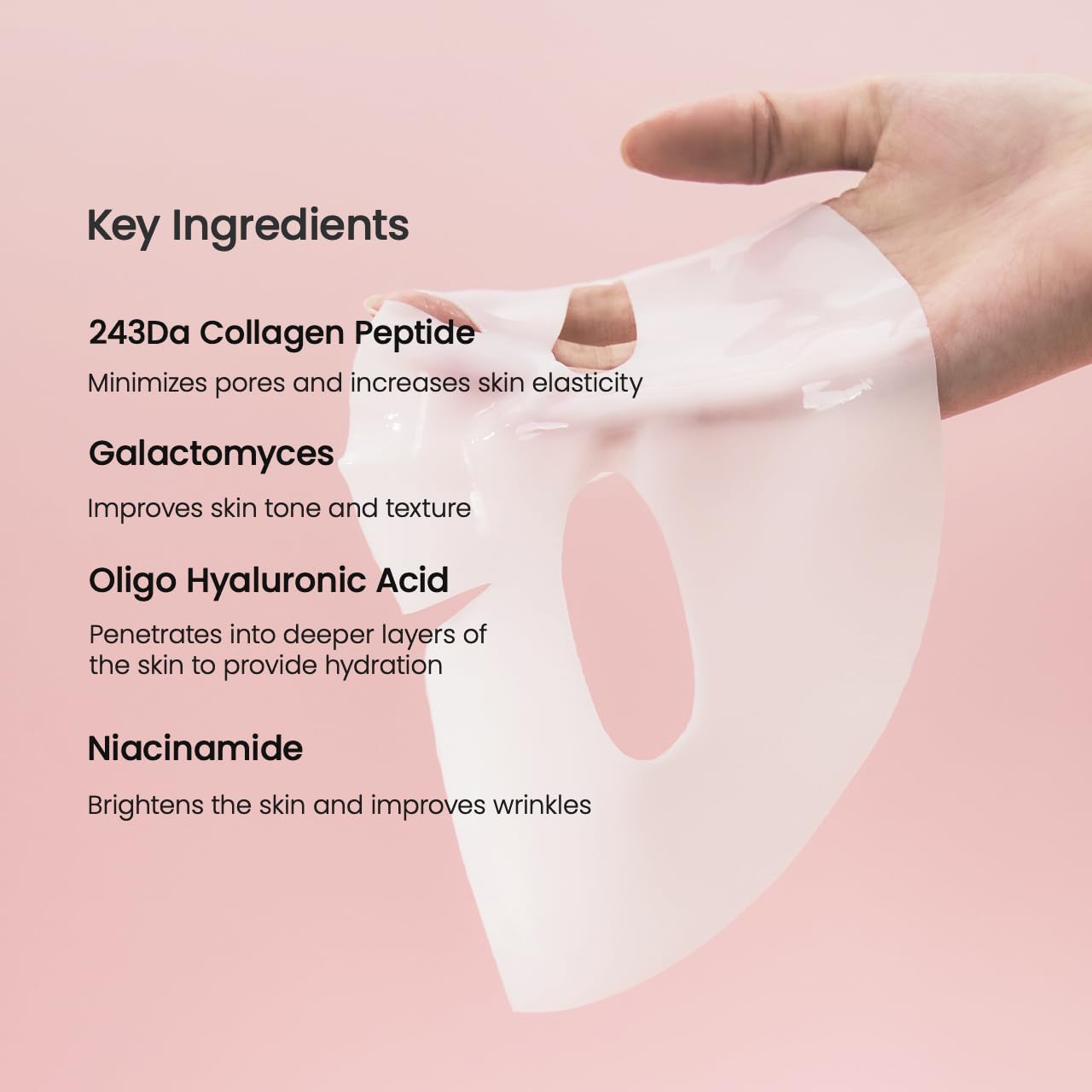 BIODANCE Bio-Collagen Real Deep Mask, Hydrating Overnight Hydrogel Face Mask