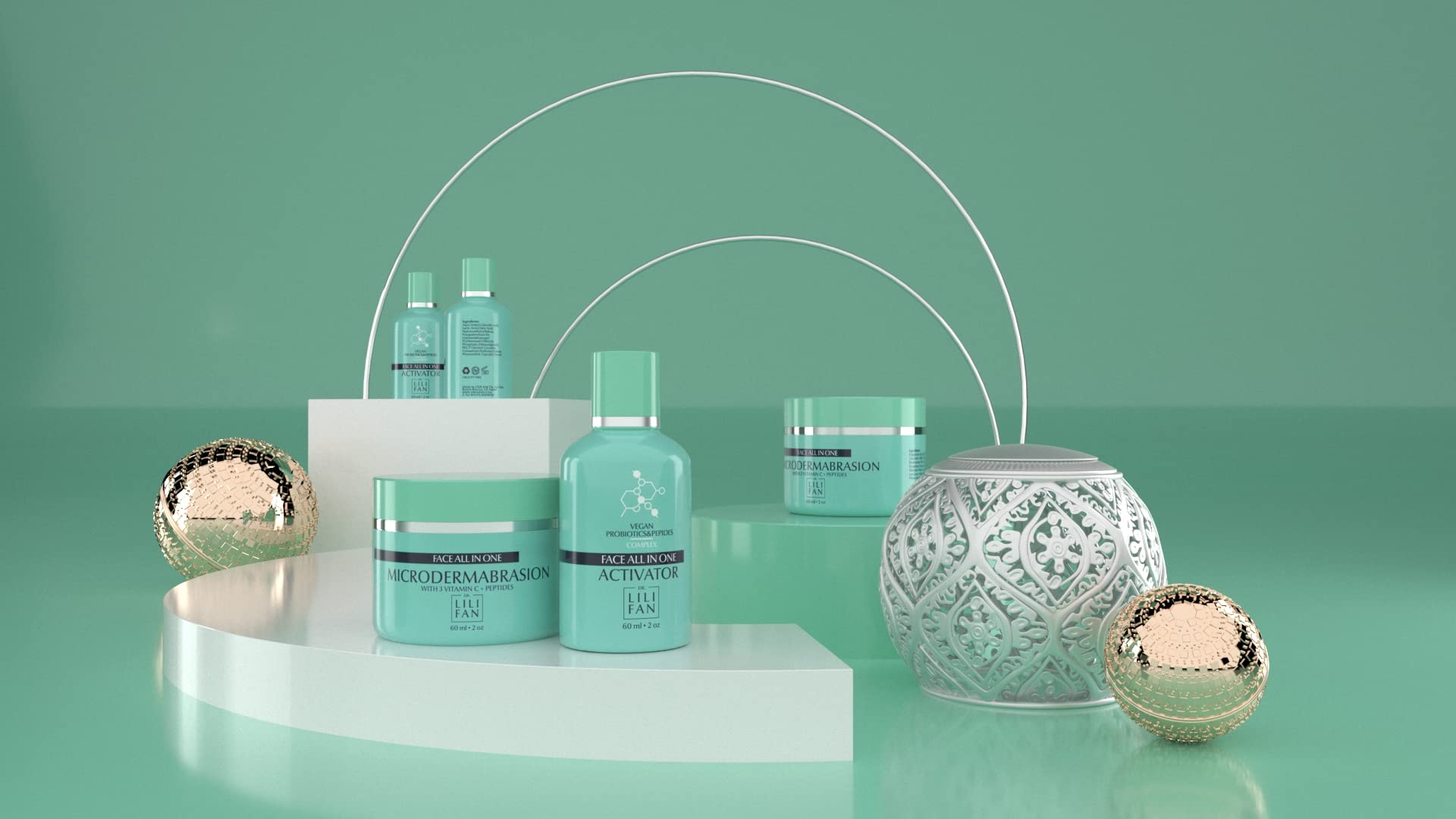 Dr Lili Fan Probiotic All-In-One Microdermabrasion Kit with Vitamin C and Peptides. Your At-Home Spa Treatment. Get Radiant, Healthy-Looking Skin. 2 fl oz Dr Lili FanAu supplements