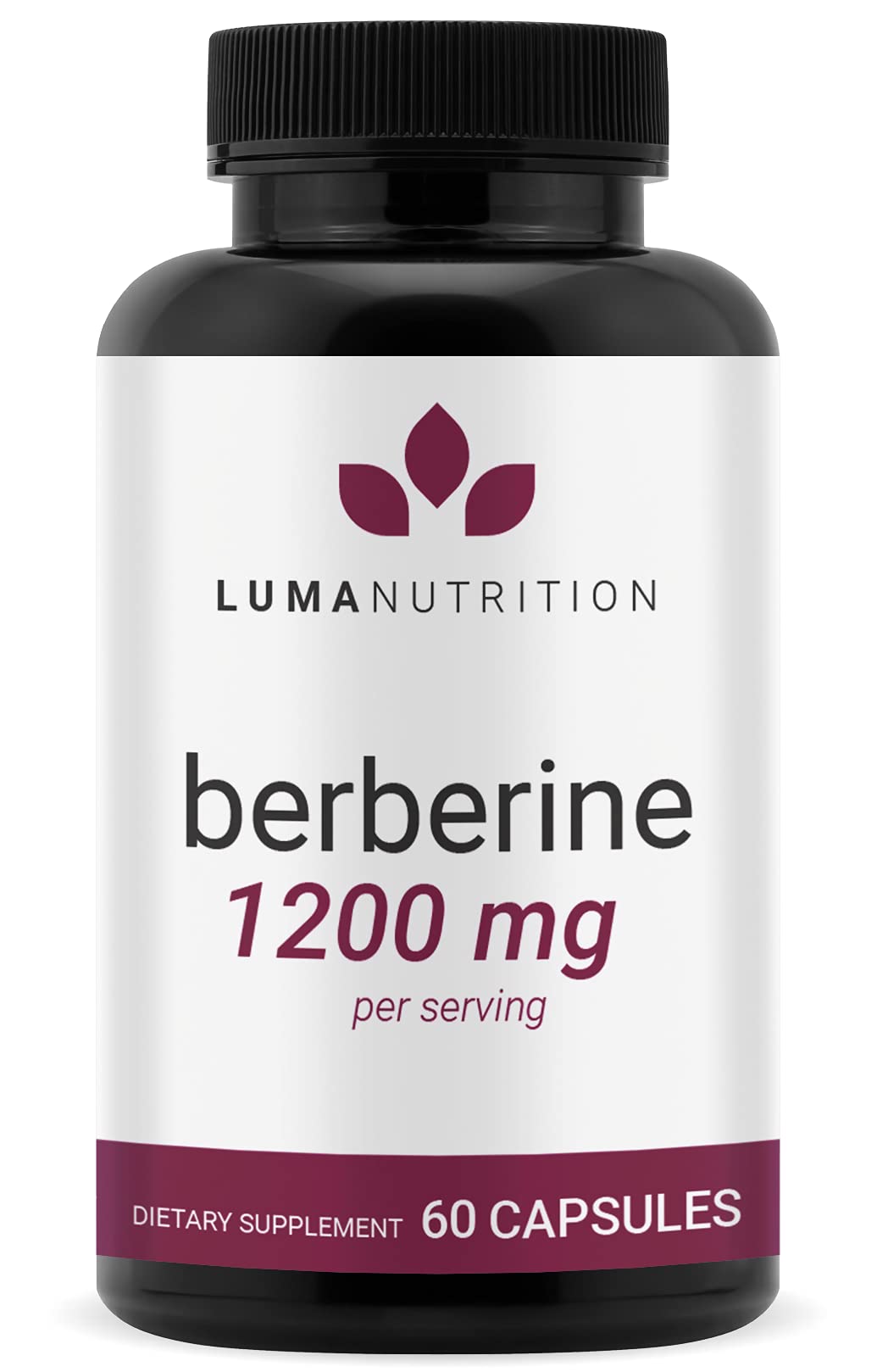 Luma Nutrition Berberine Supplement - Berberine 1200mg Per Serving - Berberine HCI Luma NutritionUS supplements