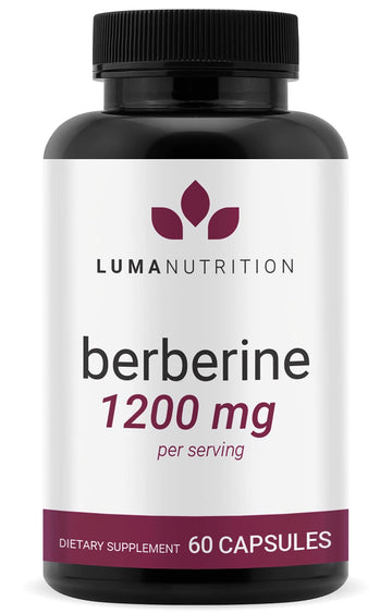 Luma Nutrition Berberine Supplement - Berberine 1200mg Per Serving - Berberine HCI Luma NutritionUS supplements