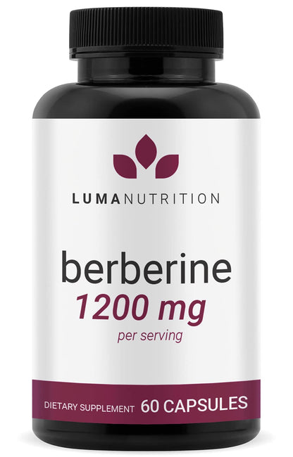 Luma Nutrition Berberine Supplement - Berberine 1200mg Per Serving - Berberine HCI Luma NutritionUS supplements