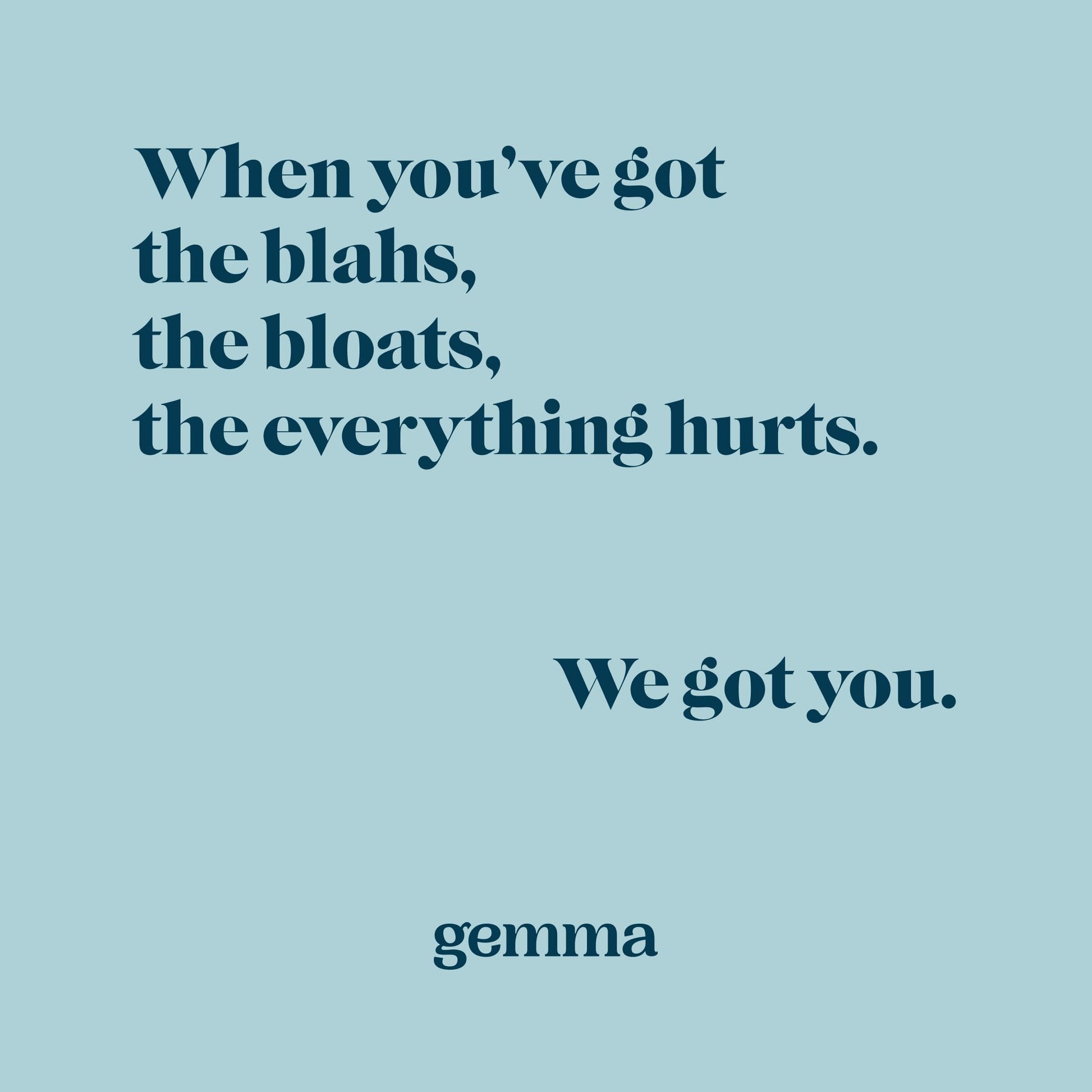 Gemma Cut The Cramp - Fast Menstrual Cramp & Period Pain Relief - Multi-Symptom Formula Treats Menstrual Cramps, Fatigue, Bloating, Headache in 15 Minutes GemmaAu supplements