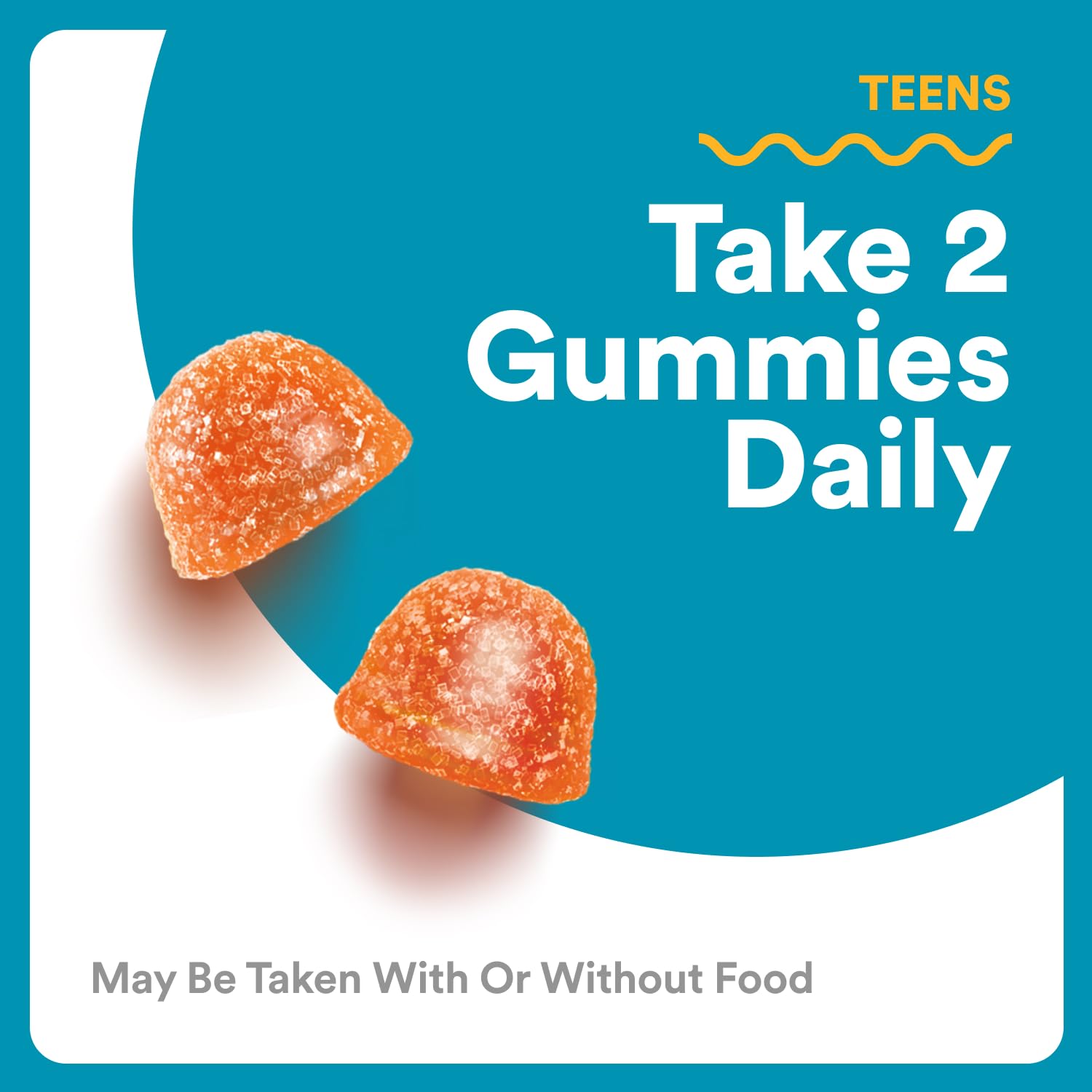 SmartyPants Teen Guy Multivitamin Gummies, Omega 3 (DHA/EPA), Vitamin D3, C, Vitamin B12, B6, A, K & Zinc, Folate, Gluten Free, Fruit Flavor, 60 Count (30 Day Supply) SmartyPantsAu supplements