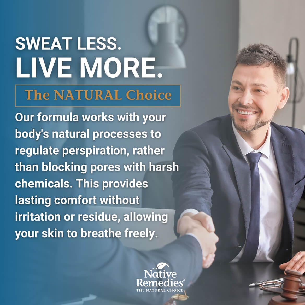 Native Remedies Sweat-Less - Natural Homeopathic Formula for Excessive Sweating, Perspiration and Clamminess - 59 mL Native RemediesAu supplements