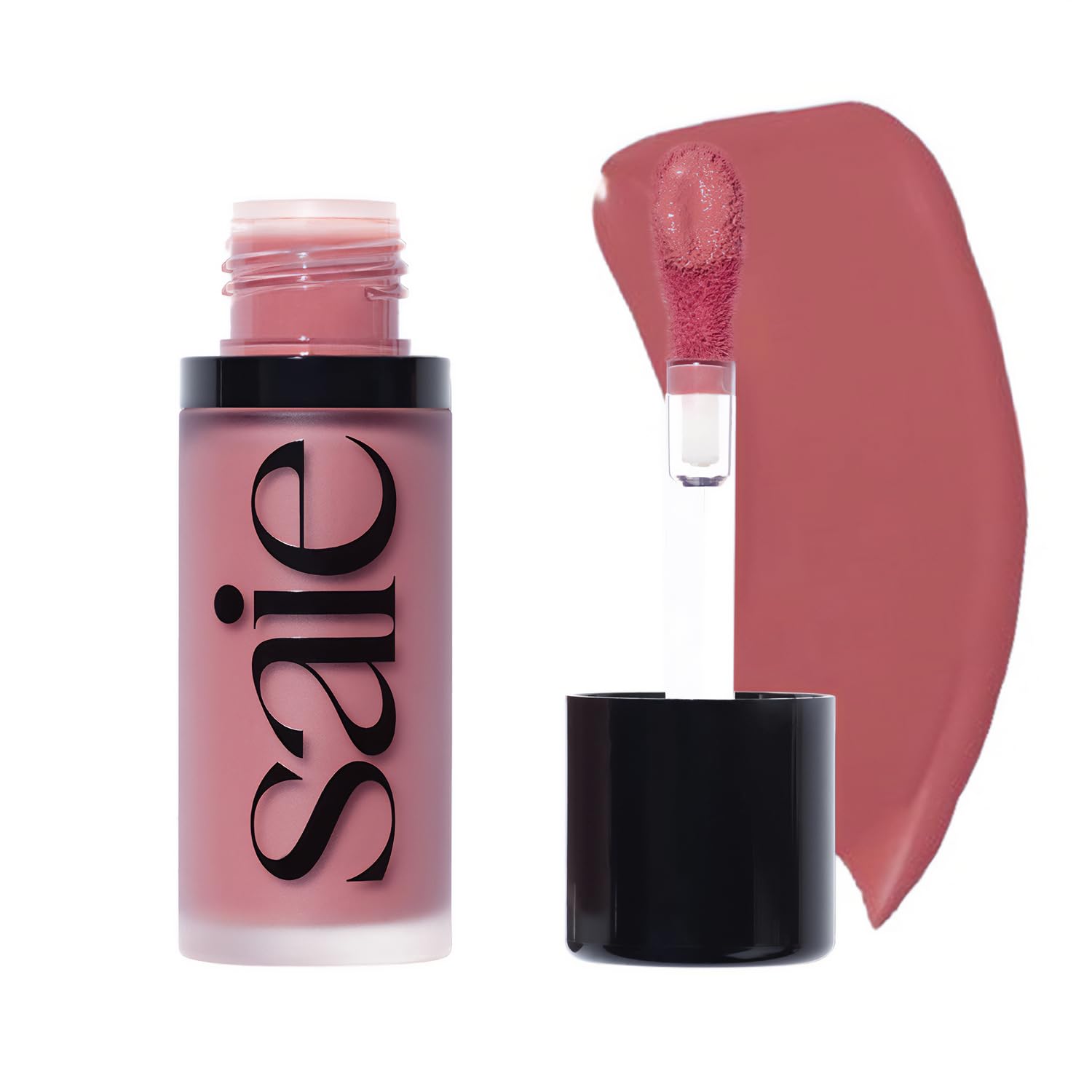 Saie Radiant Glow Duo - Dew Liquid Blush (Chilly, .40 oz) + Glowy Super Gel (Starglow, 1 oz) - Hydrating Cream Blush & Illuminating Primer for a Luminous, Natural Finish SaieAu supplements