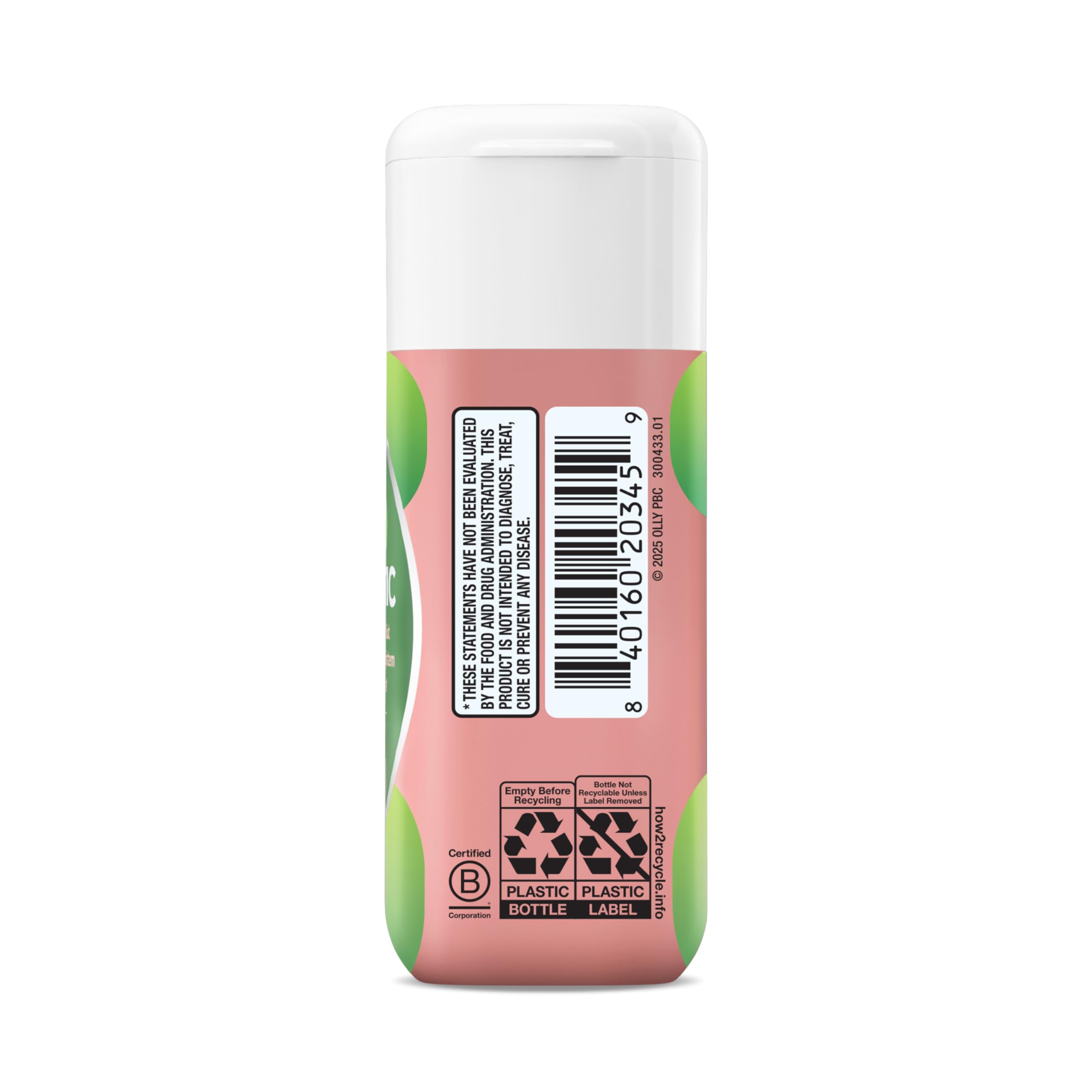 OLLY Big 10 Probiotic, Supports a Healthy Gut Microbiome,* 10 Billion CFUs, 30 Day Supply - 30 Count OLLYAu supplements