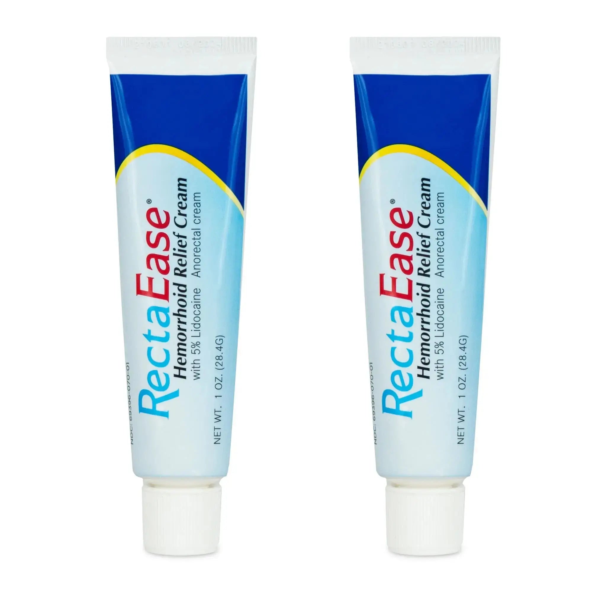 RectaEase (2 Pack) 5% Lidocaine Hemorrhoid Relief Cream 1 oz Tube, Anorectal Cream, Rapid Numbing Relief, Hemorrhoid Treatment from Itch and Burn RectaEaseAu supplements