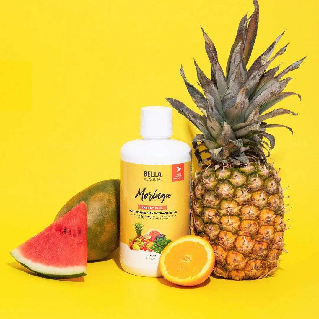 Bella All Natural Moringa Juice Energy Plus - Multivitamin and Antioxidant Drink - 32oz Bella All NaturalAu supplements