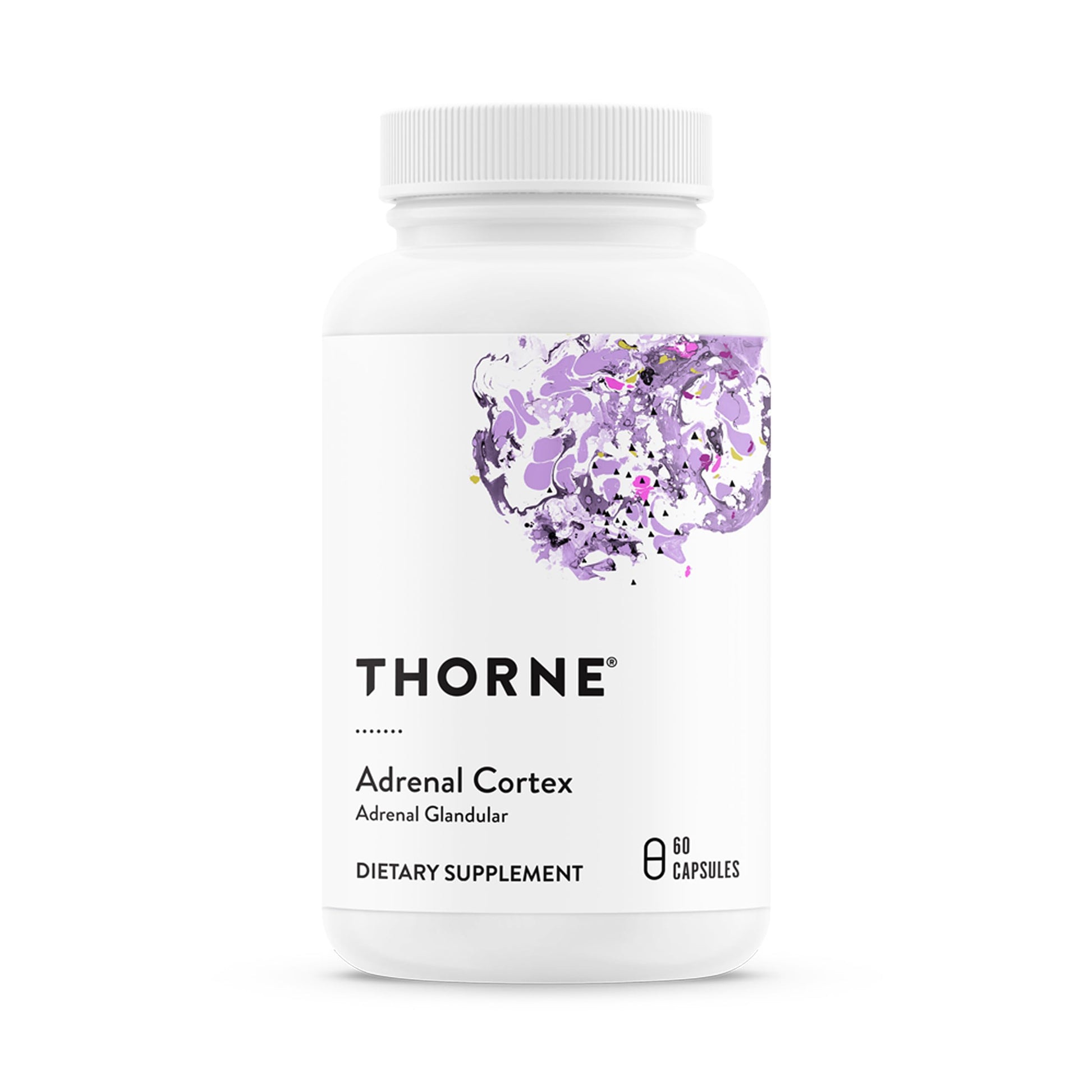 THORNE - Adrenal Cortex - Supplement for Cortisol Management - Support Healthy Adrenal Gland Function, Immune System, Stress Management, Fatigue & Metabolism* - 60 Capsules THORNEAu supplements