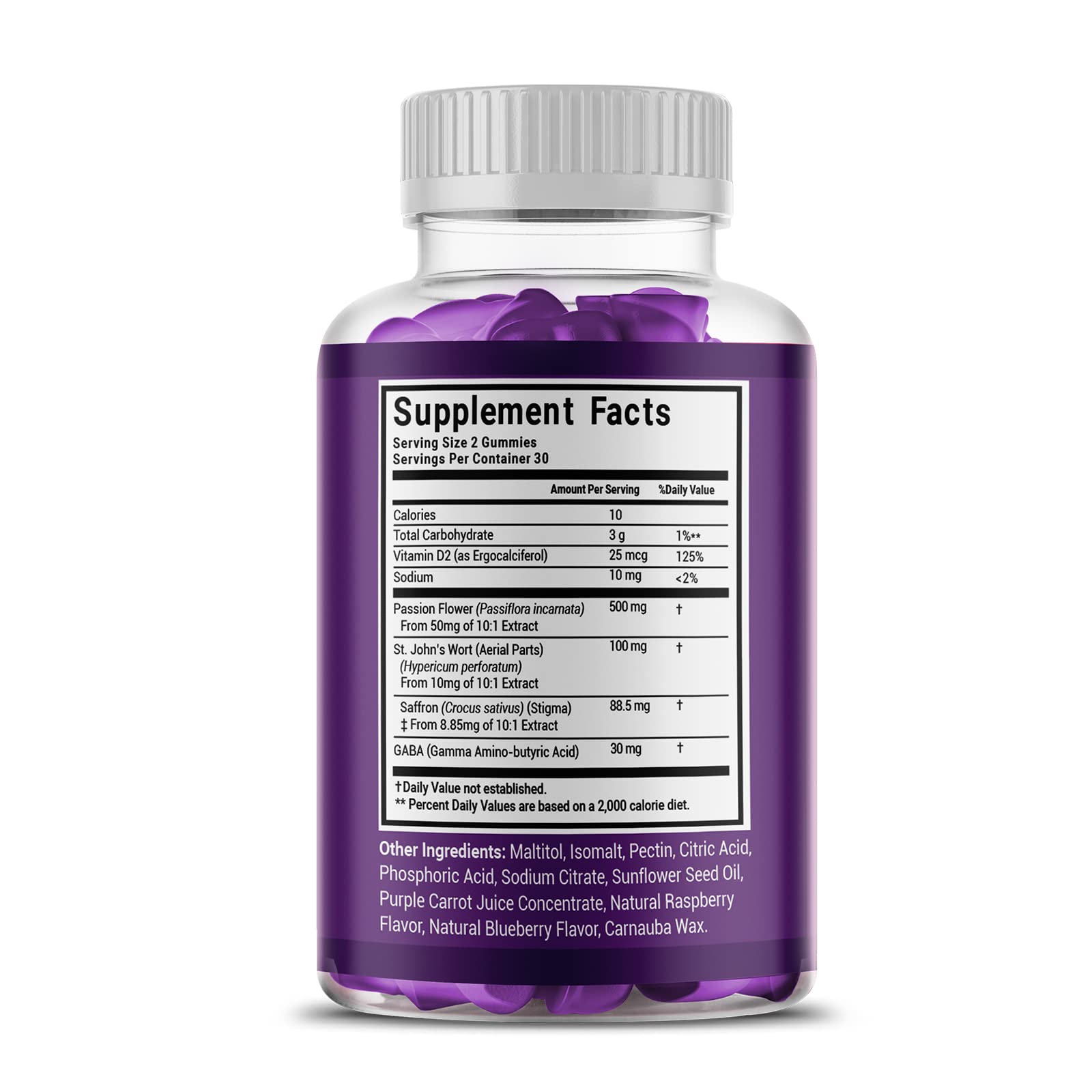 Premium Saffron Extract 88.5mg** Gummy - Appetite Control, Eye Support, Boost Energy Ceres NatureAu supplements
