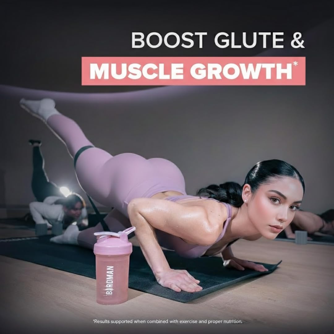 BIRDMAN Creatine for Women | Creatine Monohydrate Powder with Myo & D-Chiro Inositol, Hyaluronic Acid, Zinc, Electrolytes and Vitamins | Sugar Free, Pink Lemonade | 30 Servings BIRDMANAu supplements