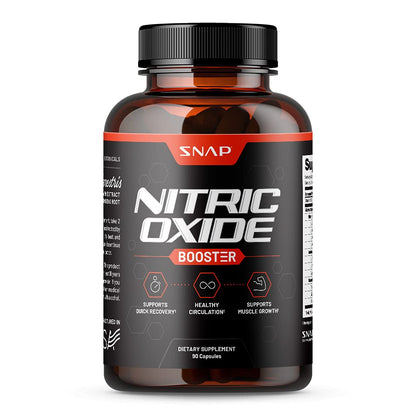 Snap Supplements Nitric Oxide Booster, Nitric Oxide Supplement for Blood Circulation Snap SupplementsUS supplements