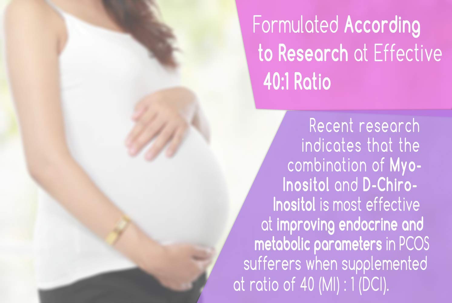 Myo & D Chiro Inositol Powder - Clinically Proven - PCOS Support - 6X More D Chiro Time HealthUS supplements