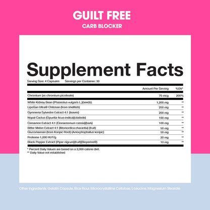 Obvi Guilt Free Carb Blocker, Block Carb Absorption, Support Weight Loss, Healthier Nails ObviUS supplements