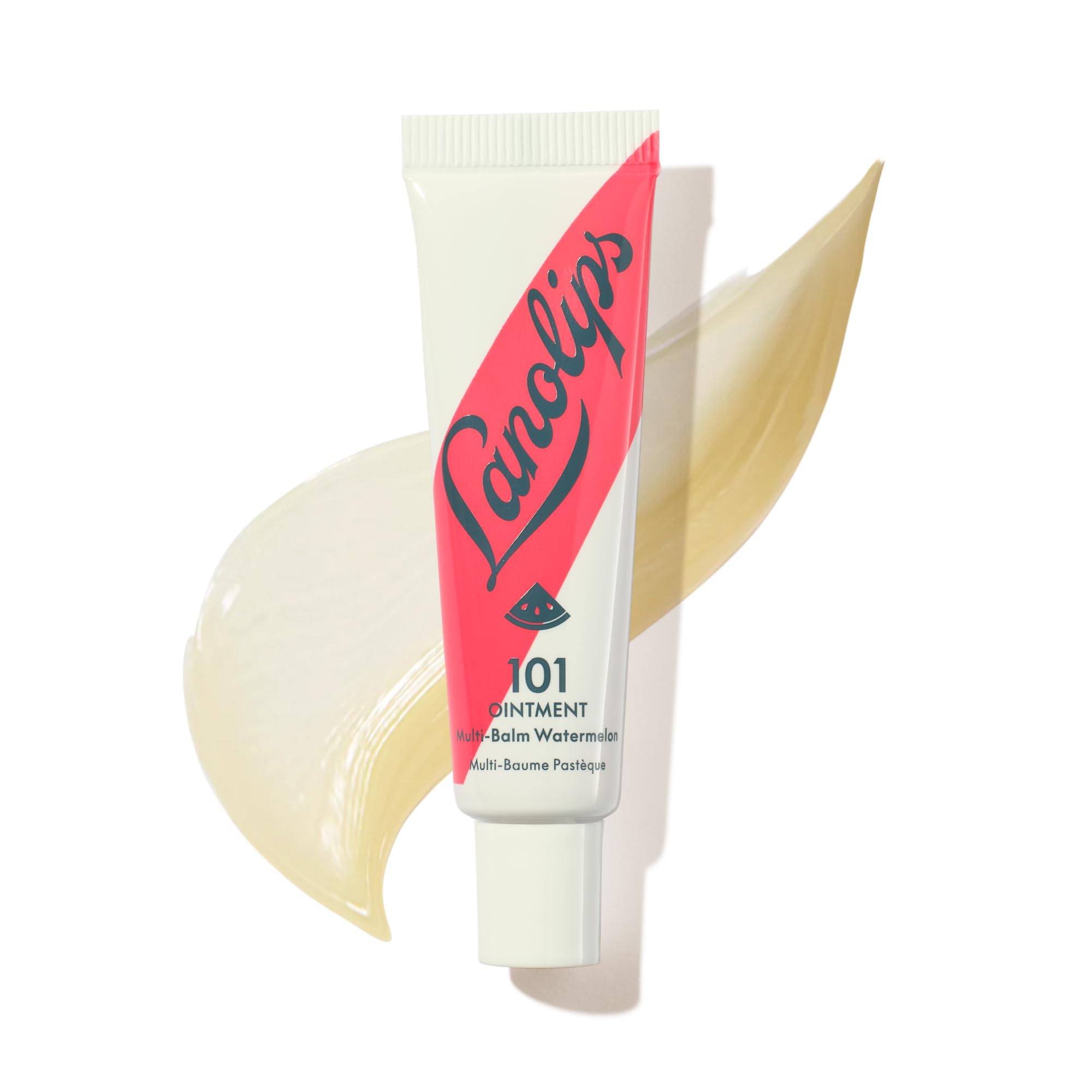 Lanolin 101 Multipurpose Ointment - Lanolin Lip Balm & Healing Ointment for Skin Barrier Repair - Moisturizer for Dry Lips, Cuticles & Elbows - No Petroleum Formula - Watermelon (0.35 oz) LanolipsAu supplements