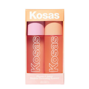 Kosas Mini Plump + Juicy Double Cleansing System — Botanical Oil Cleanser + Gel Cleanser Set, Soap & Sulfate Free, Hydrating Makeup Remover for All Skin Types KosasAu supplements
