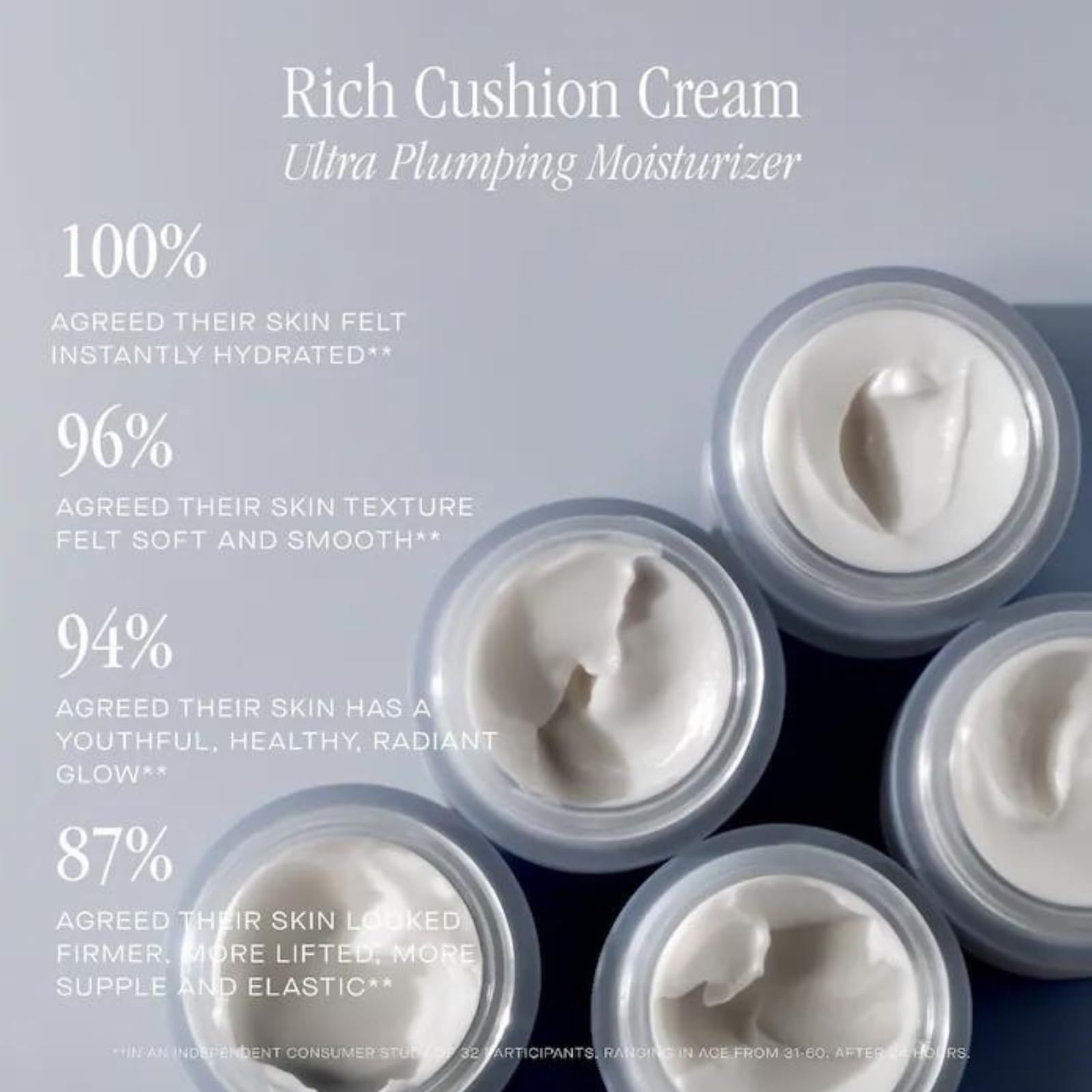 Summer Fridays Rich Cushion Face Cream - Ultra Plumping Barrier Repair Cream + Makeup Primer - Infuses Skin with Rich Hydration from Glycerin + Squalane - Non-Comedogenic + Fragrance-Free (1.69 Oz) Summer FridaysAu supplements