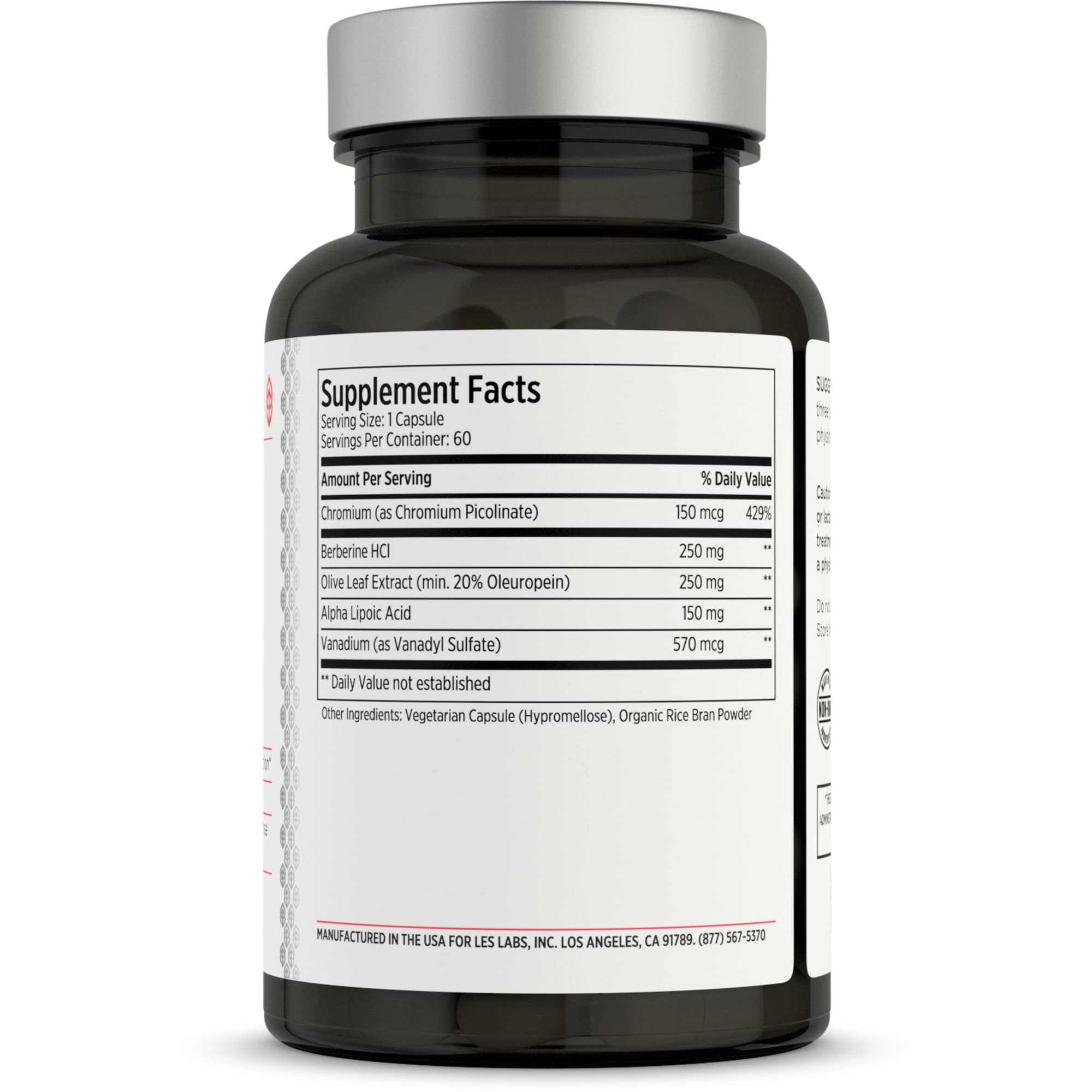 LES Labs Insulin Health – Metabolic Health and Support, Lipid & Carbohydrate Metabolism LES LabsAu supplements