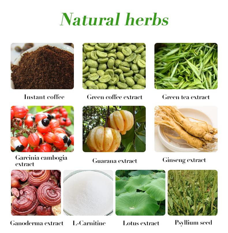 Natural Herbs Green Coffee with light Roast Vanilla flavor Heath SecretAu supplements