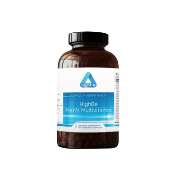 Highbe Men's Multivitamin, 120 Vegetarian Capsules, Daily Supplement with Vitamins and Minerals HighBeAu supplements
