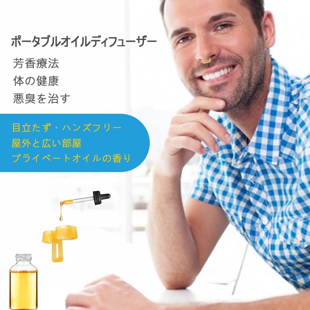 WoodyKnows Nasal Oil Diffuser, New Model │ Invisible Personal Aromatherapy WoodyKnowsAu supplements