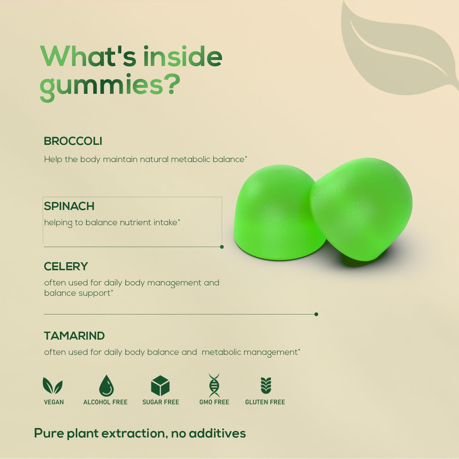 Greenshoots Super Food Gummies with Super Greens Blend, Vitamin A & C – Broccoli, Spinach, Moringa & Chlorella – Vegan, Sugar Free, Daily Nutrition Support, 60 Gummies GreenshootsAu supplements