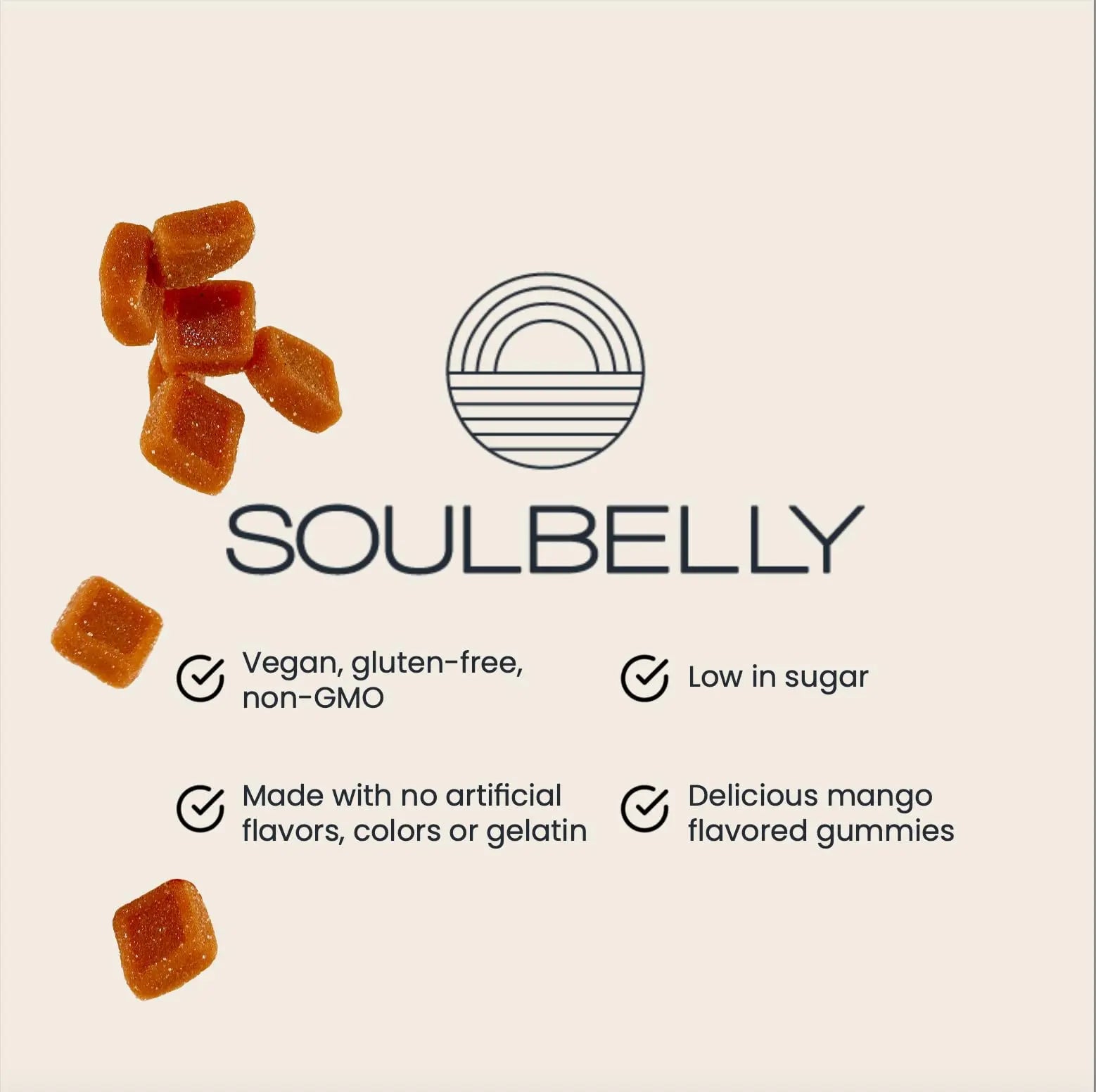 SOULBELLY Super Immunity | Remedy Vitamin Gummies for Immune Support | Vegan | Gluten-Free | Non-GMO | 60 Count SOULBELLYAu supplements