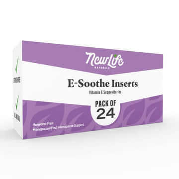 NewLife Naturals Vitamin E Suppositories 38IU - Vaginal Dryness Irritation Menopause Atrophy Relief NewLife NaturalsAu supplements