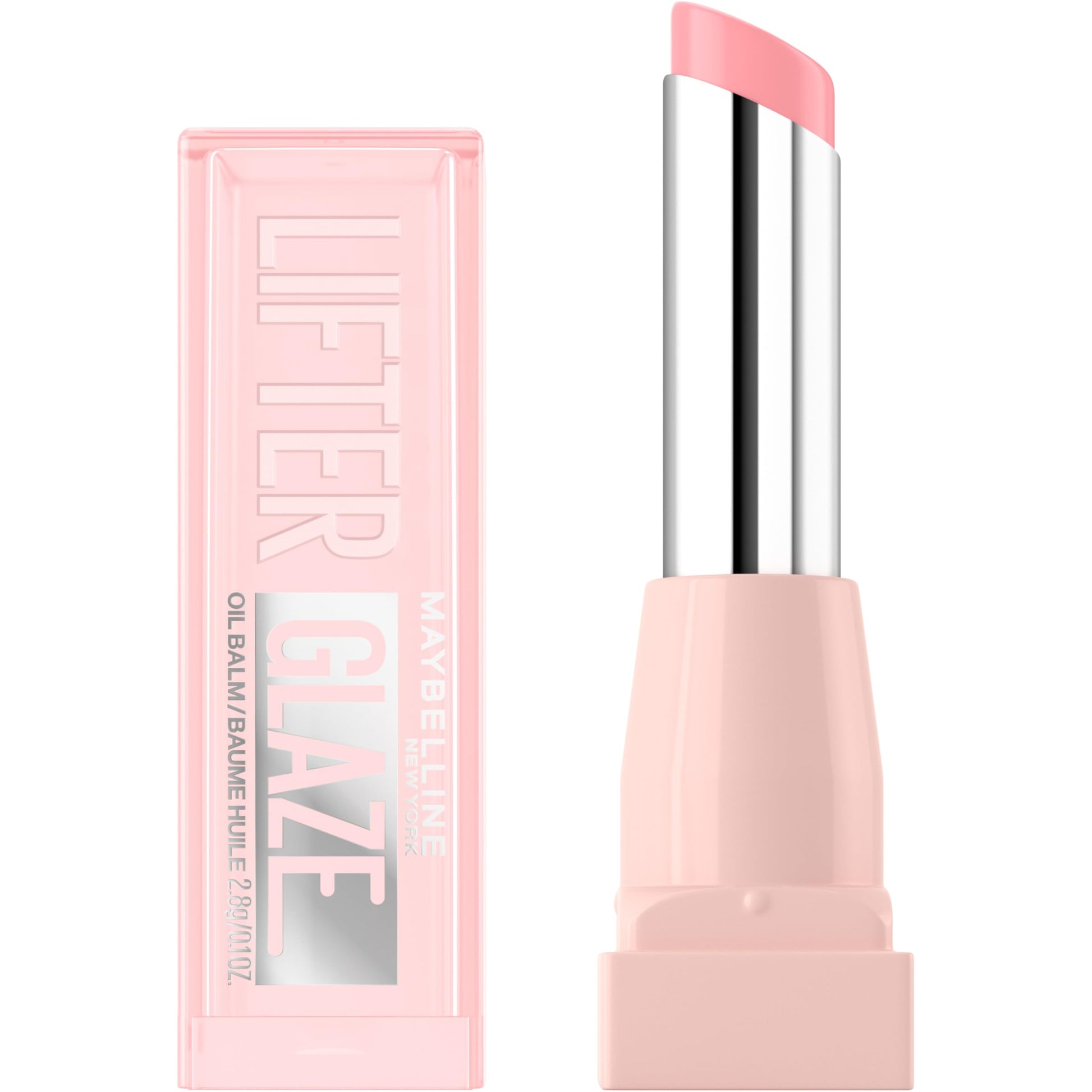 MAYBELLINE Lifter Glaze Oil Balm with Hyaluronic Acid and Hydrating Oil Blend, Lip Balm with 24HRs of Smooth, Moisturizing Shine, Pink Drip (Sheer Baby Pink) MAYBELLINEAu supplements