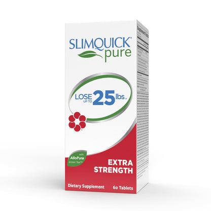 Slimquick Pure 3x Extra Strength Pill for Women, Helps Achieve Weight Goals, Helps Metabolism, Lose Excess Water, Keeps Full for Longer with Green Tea Extract SlimQuickUS supplements