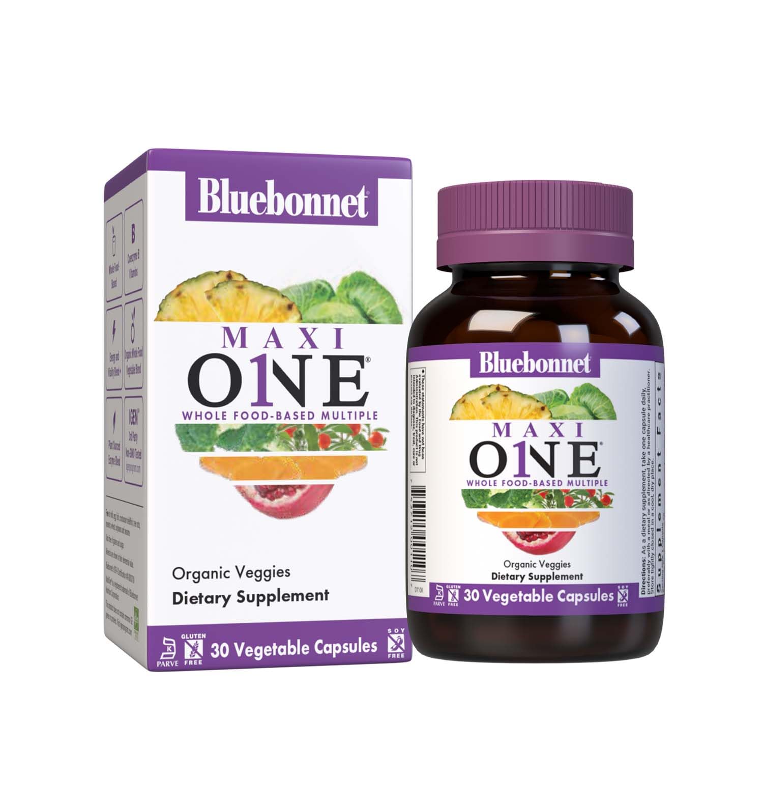 Bluebonnet Maxi One Iron Caplets, 30 Count (743715001107) BlueBonnetAu supplements