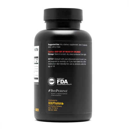 Sculpt Nation by V Shred Powerful Turmeric Supplement - Turmeric Curcumin Sculpt NationUS supplements