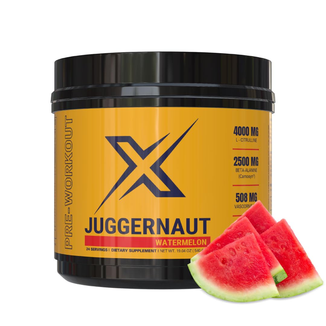 Juggernaut X Pre-Workout Supplement (Watermelon) - Boosts Strength, Endurance, Focus Infinite LabsUS supplements