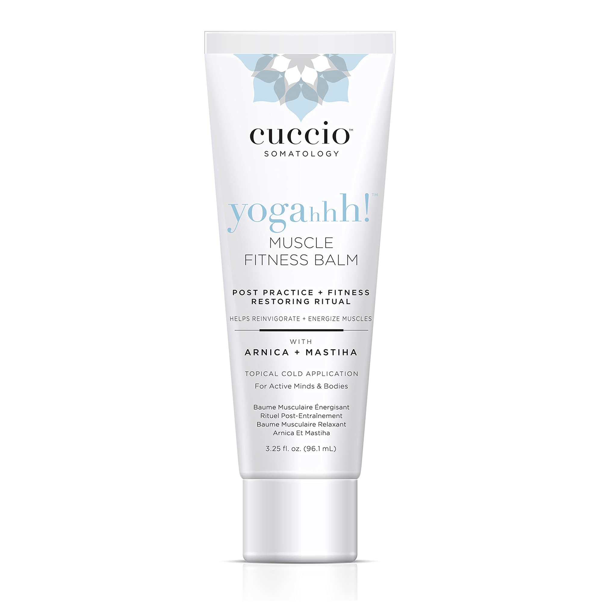 Cuccio Somatology Yogahhh Muscle Balm - Offers Soothing and Cooling Relief - Lightweight and Non Oily Finish - Helps Revitalize and Energize Muscles Post Rigorous Exercise - Paraben Free - 3.25 oz cuccio SOMATOLOGYAu supplements