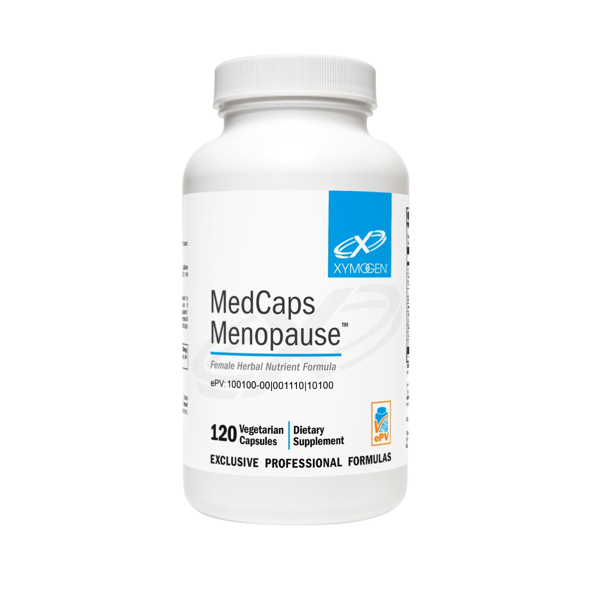 XYMOGEN Medcaps Menopause - Menopause Supplements for Women - Made with Dong Quai, Isoflavones, Ginseng Extract, Licorice Root + Black Cohosh - Gluten Free (120 Capsules) XYMOGENAu supplements
