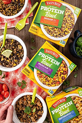 TASTY BITE Mexican Protein Bowl, 8.8 Ounce, Pack of 6, Ready to Eat, Microwaveable TASTY BITEUS supplements