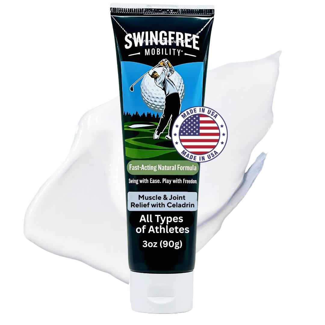 EagleEase – Targeted Joint Support Cream for Golfers & Athletes | Helps Support Elbows & Mobility During & After Play | Fast-Absorbing – 3 oz SwingFree MobilityAu supplements