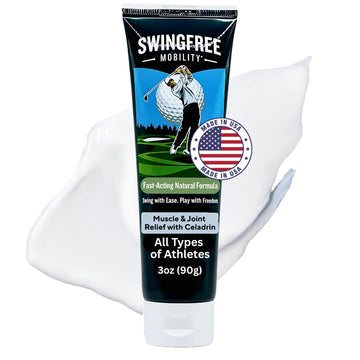 EagleEase – Targeted Joint Support Cream for Golfers & Athletes | Helps Support Elbows & Mobility During & After Play | Fast-Absorbing – 3 oz SwingFree MobilityAu supplements