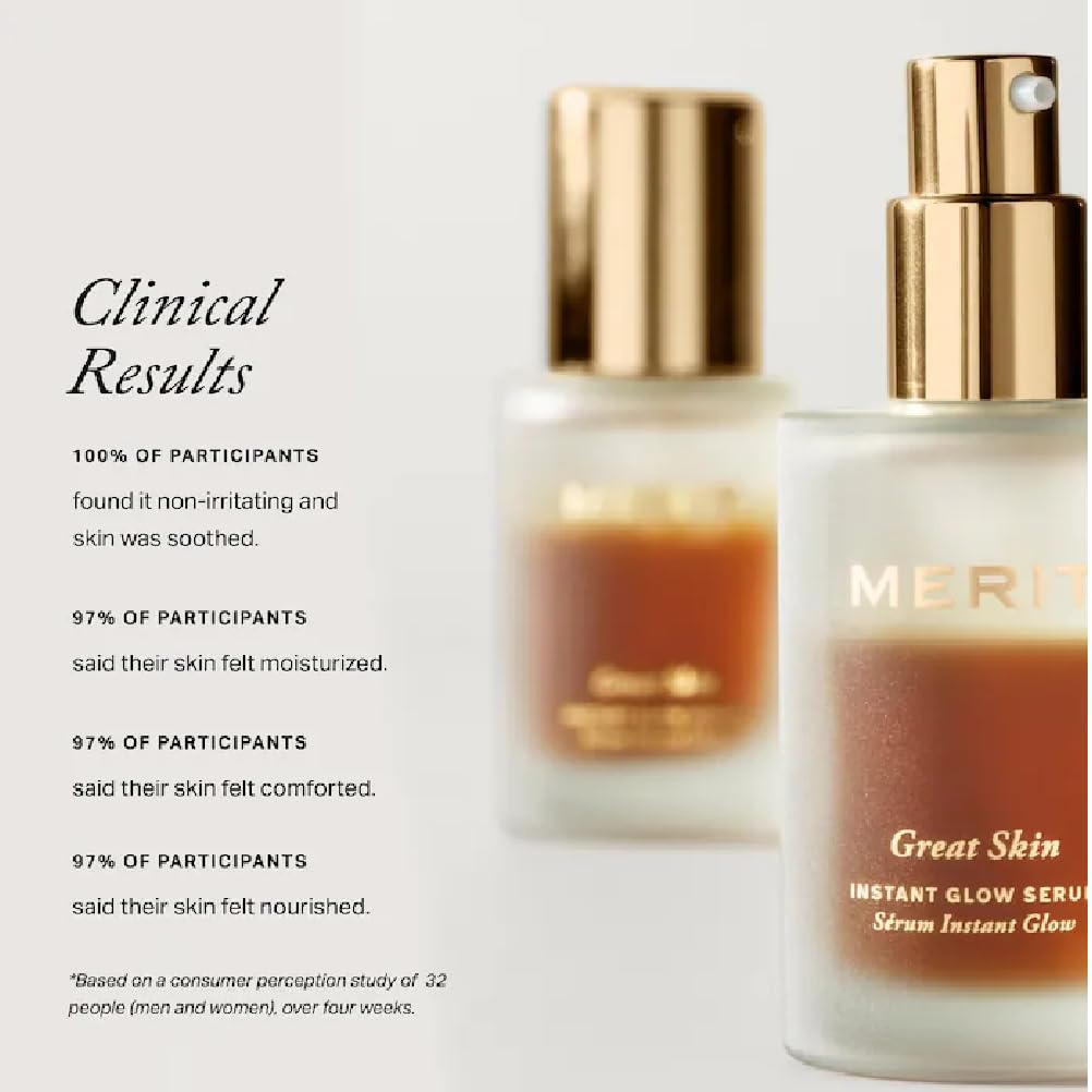 M Great Skin Instant Glow Serum with Niacinamide and Hyaluronic Acid (1.69 oz / 50 ml) + Bonus Acne Patch (36 Pieces) Tea Tree Oil Facial Water Gel NAPHAu supplements
